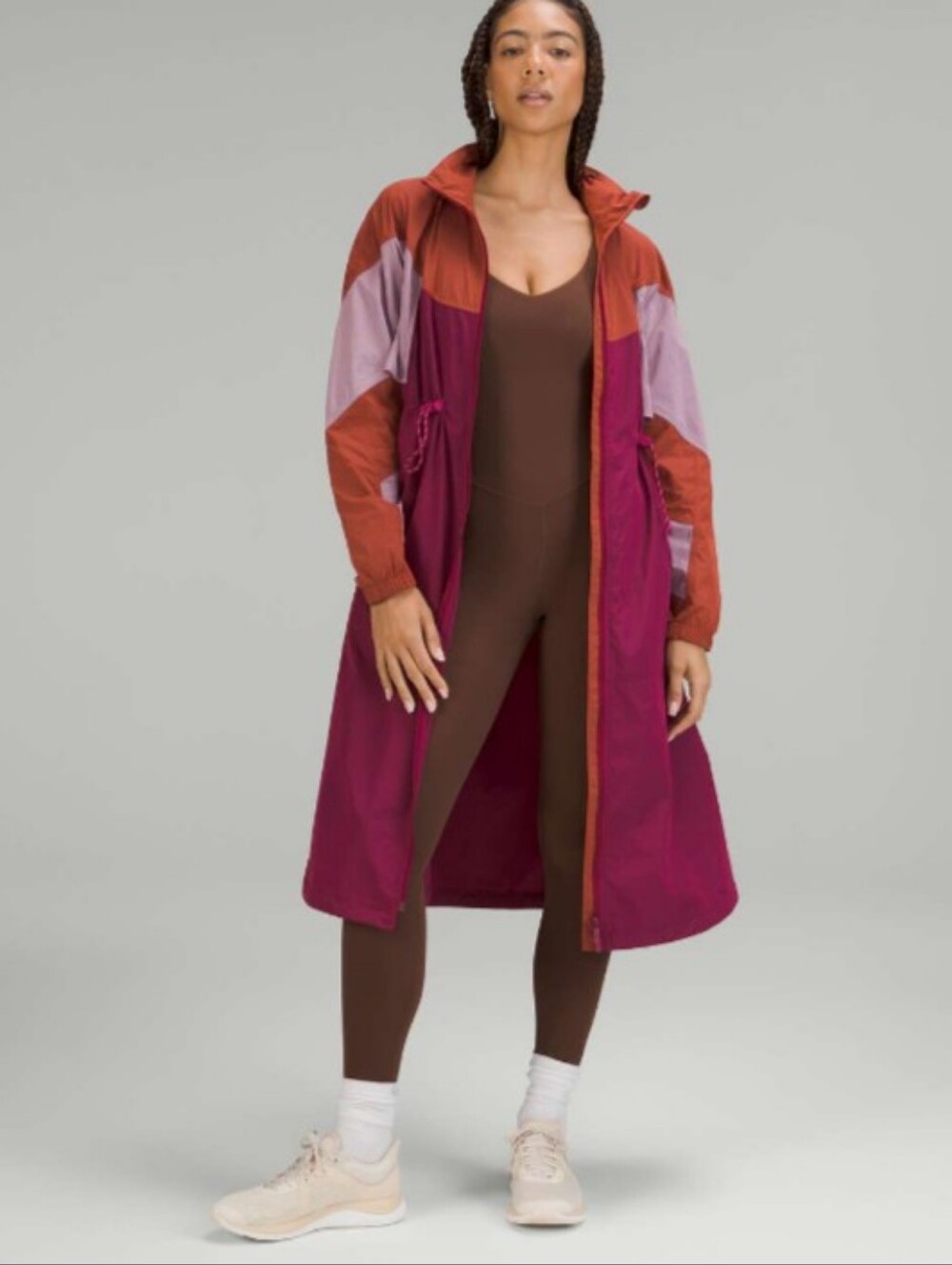 Lululemon Evergreen Full-Zip Long Jacket.